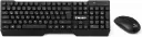 2.4GHz Wireless Keyboard and Mouse Combo, Full-Size Keyboard with 104 Buttons and 1200 DPI Optical Mouse, 10-Meter Transmission Range, Model K-525