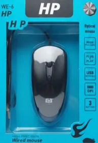 HP Wired Mouse WE-6